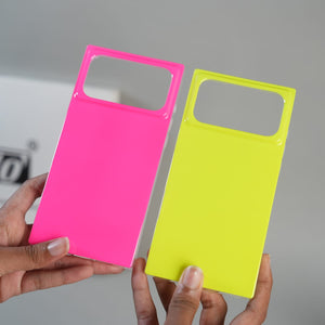 FRATO iPhone 17 Series iPhone 17 Series Neon Series Square Bumper Glossy Cover