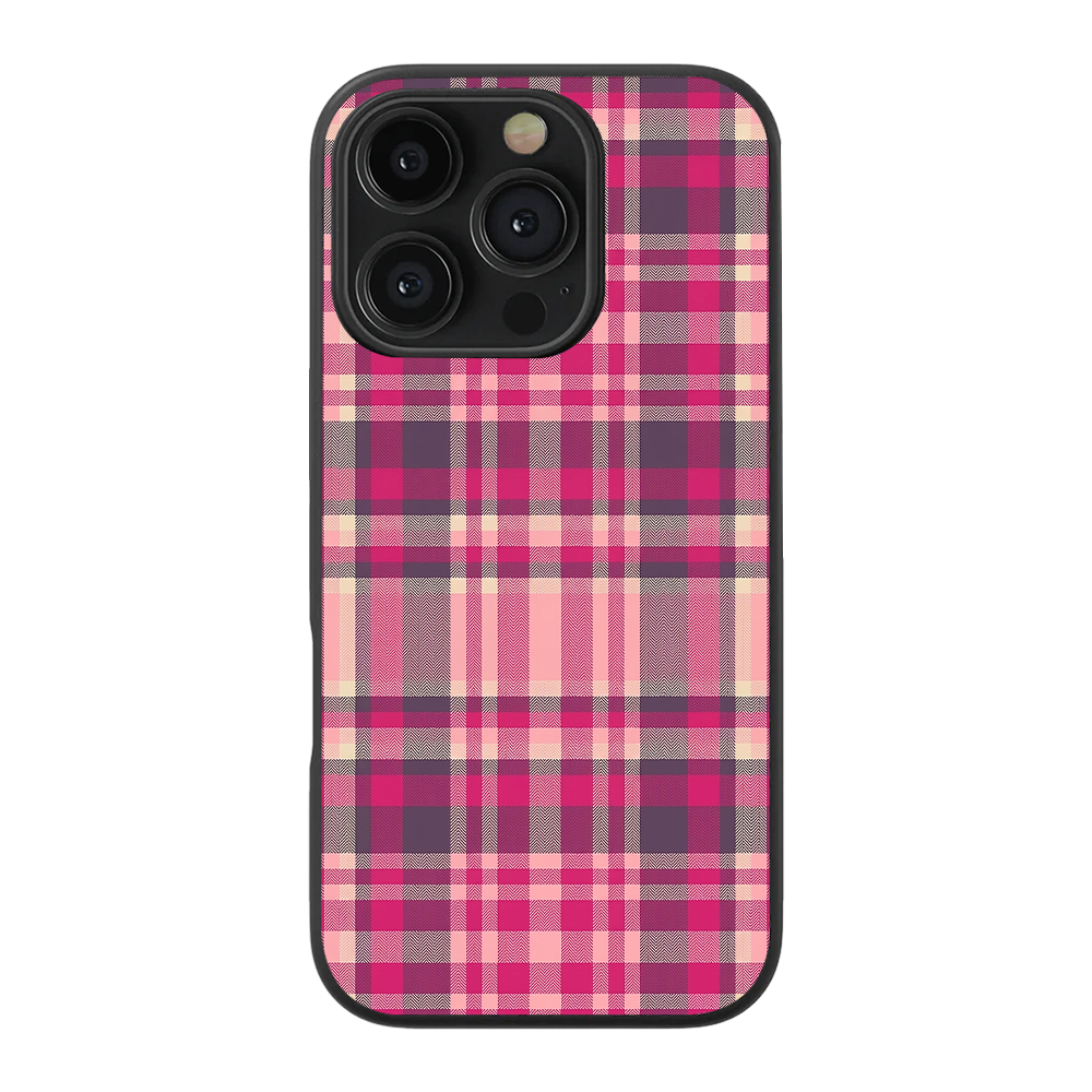 Gingham | Pink II Phone Case