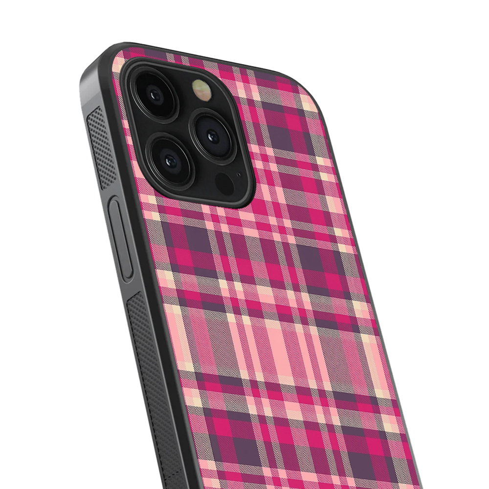 Gingham | Pink II Phone Case