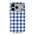 Gingham | Blue & White - VI Phone Case
