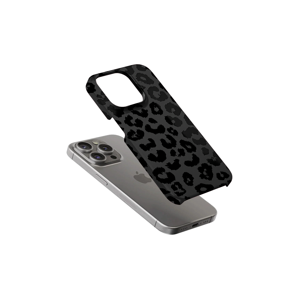 Black Leopard Phone Case