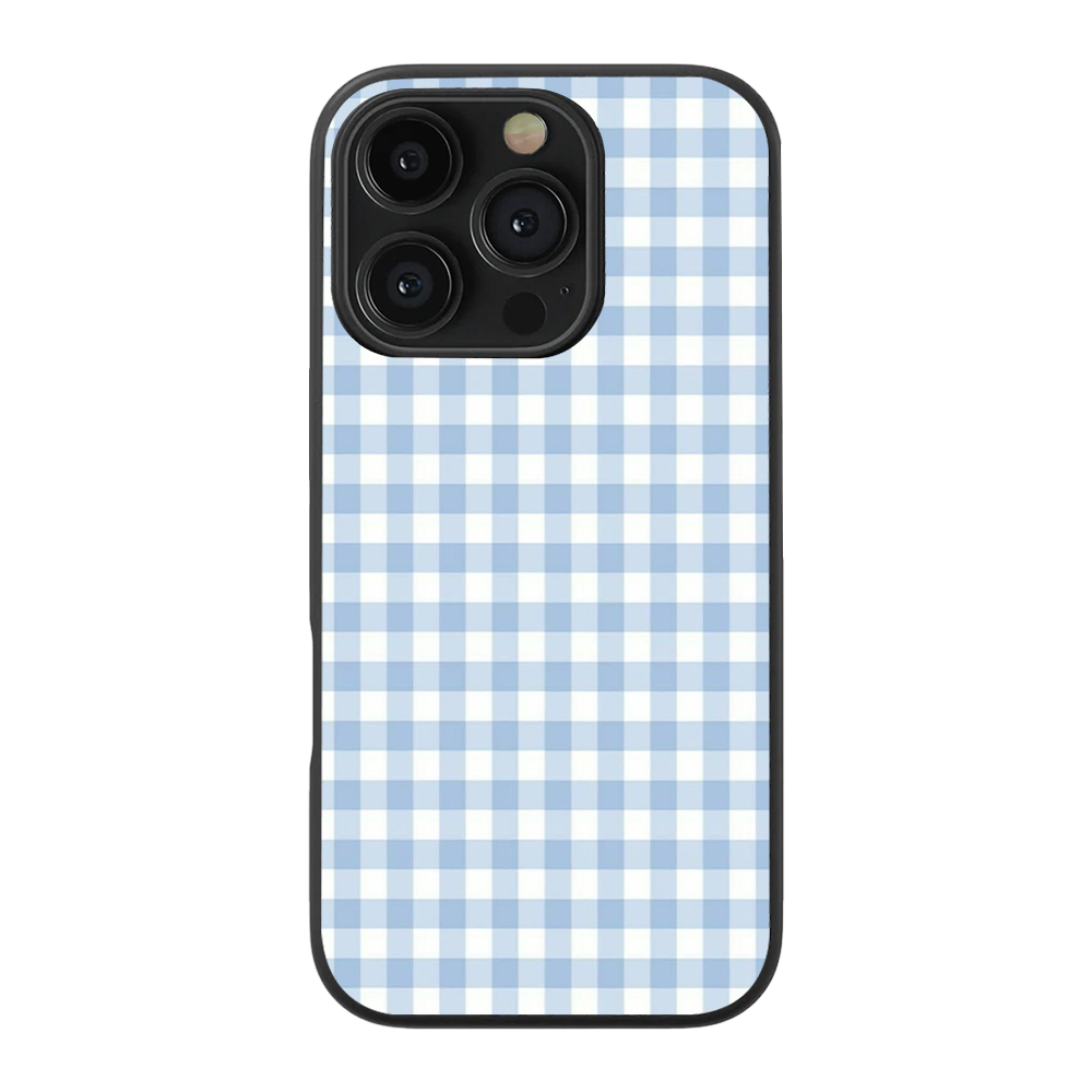 Gingham | Blue & White - IV Phone Case