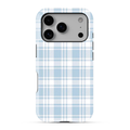 Gingham | Blue & White - II Phone Case