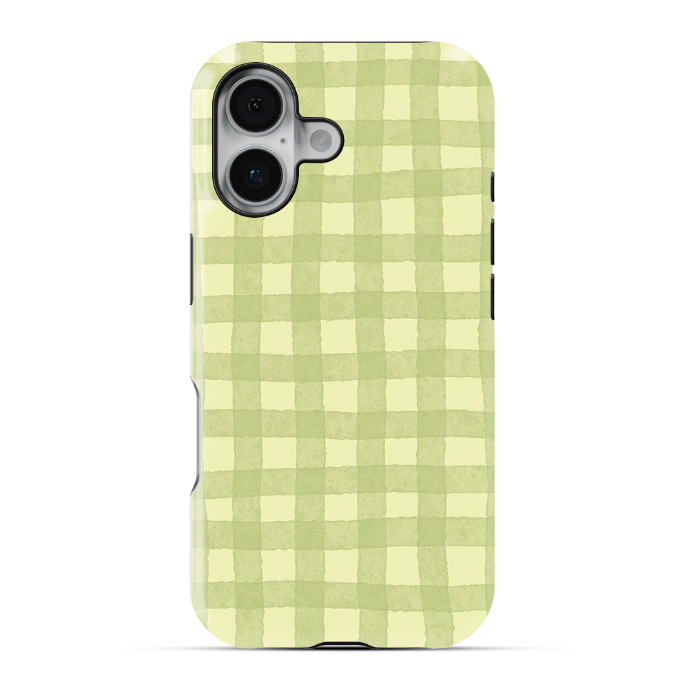 Gingham | Green Phone Case