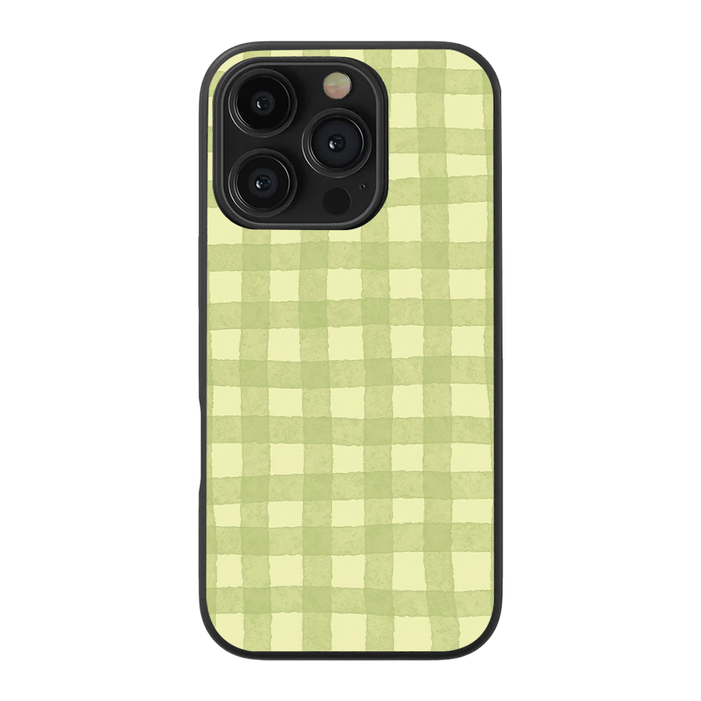 Gingham | Green Phone Case