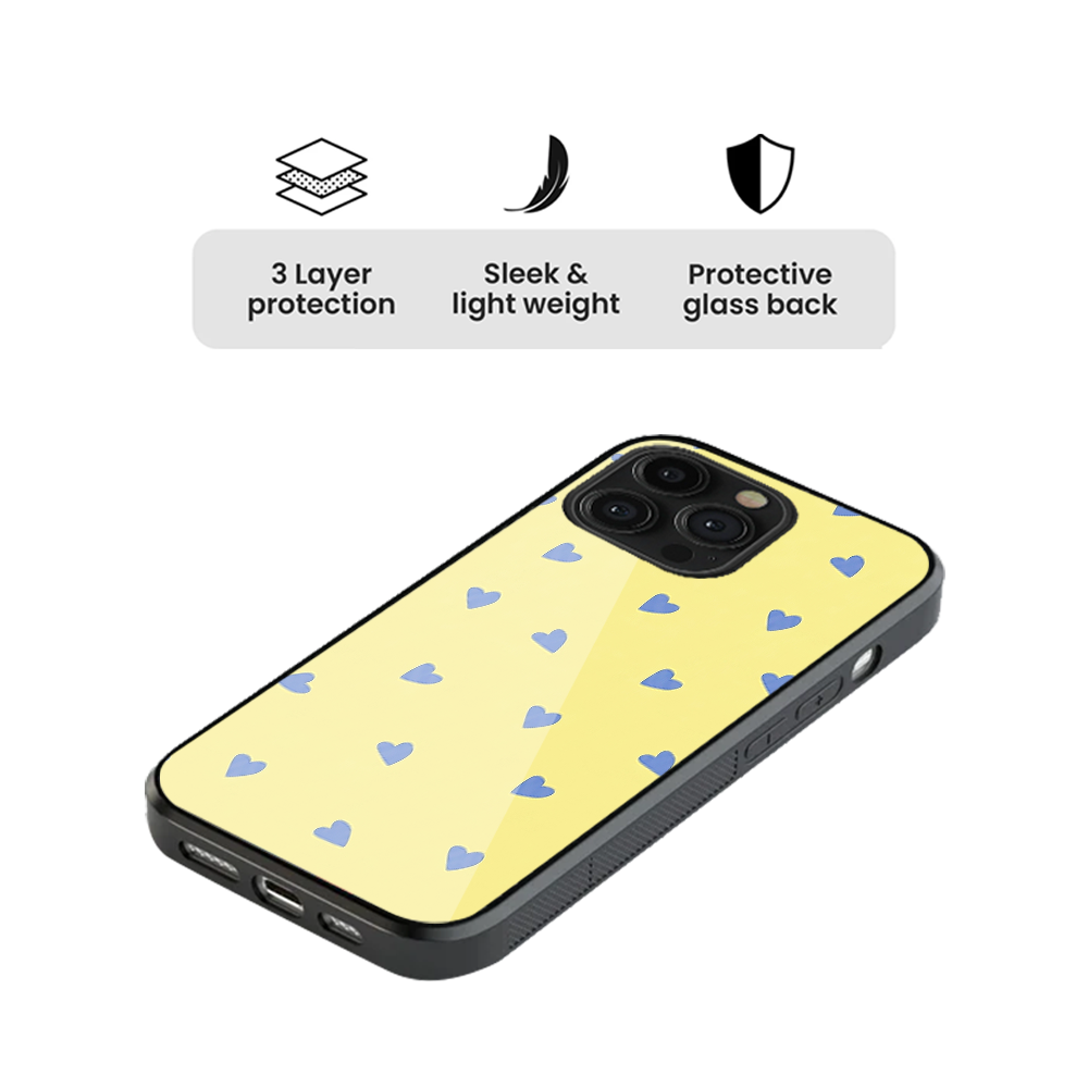 Heartfall | Yellow Phone Case