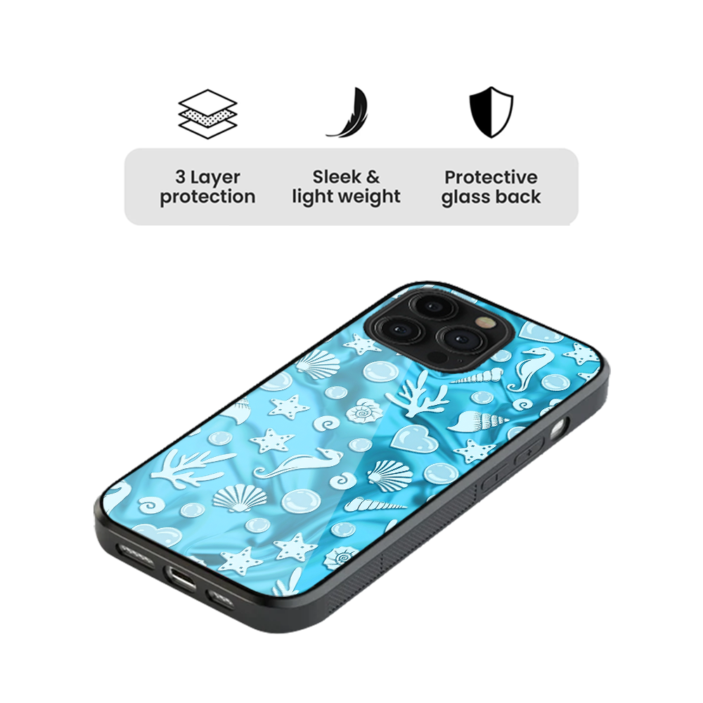 Aquamarine Holo Phone Case