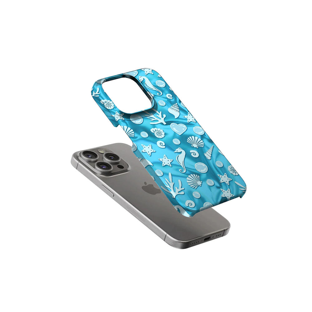 Aquamarine Holo Phone Case