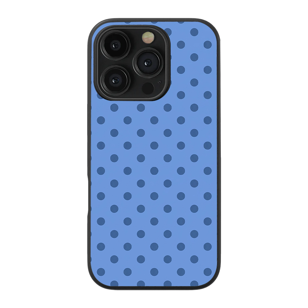 Polka Dot | Blue & Navy Blue Phone Case