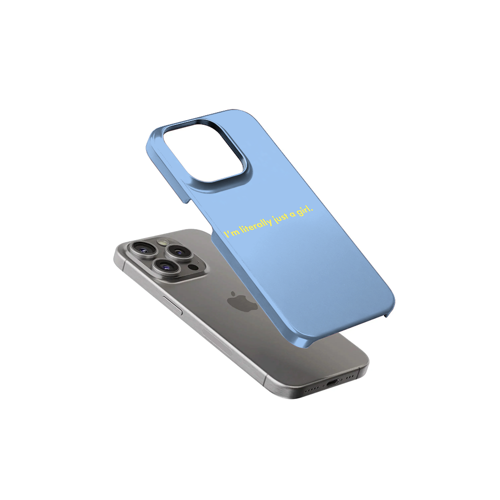 Just A Girl Phone Case