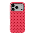 Polka Dot | Red & Pink - I Phone Case