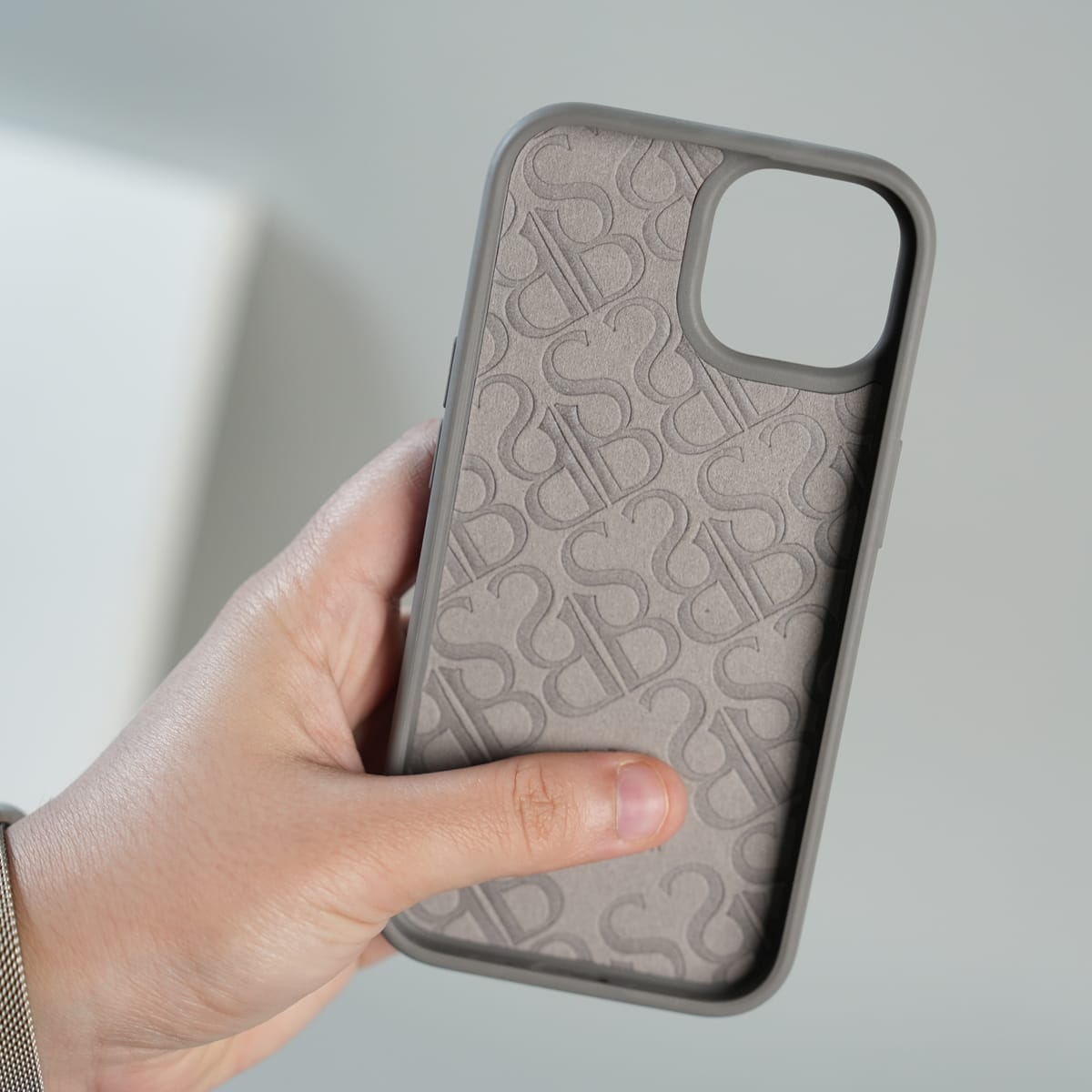 FRATO iPhone 15 Series iPhone 15 Series Premium Leather Card Holder Case with Stitched Crest Design