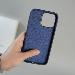 FRATO iPhone 15 Series iPhone 15 Series Premium Leather Card Holder Case with Stitched Crest Design
