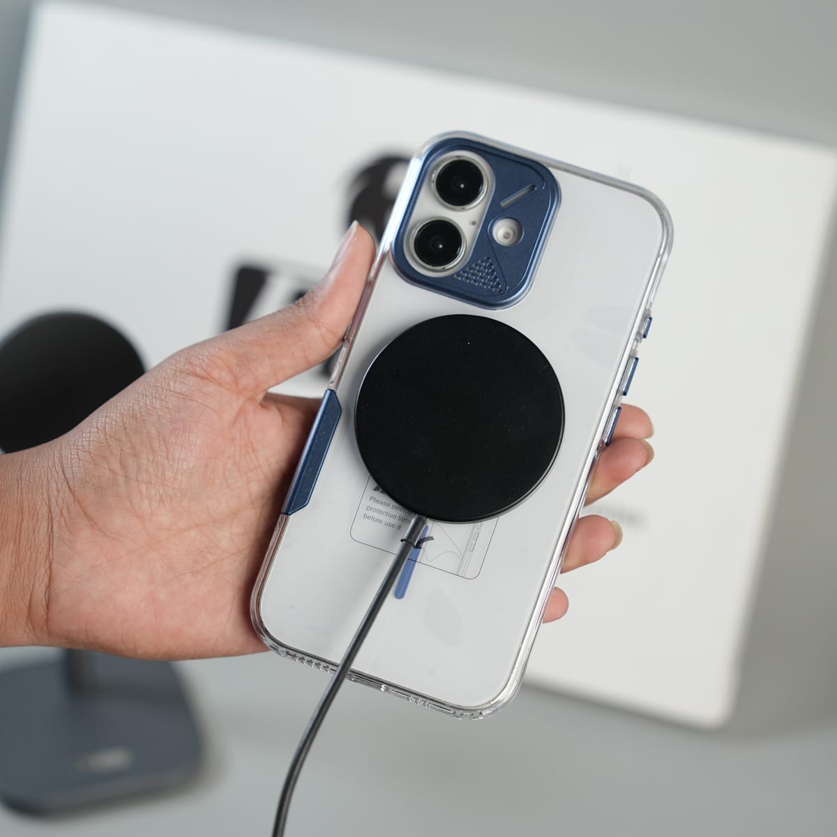FRATO iPhone 17 Series iPhone 17 Frosted MagSafe Case with Metallic Camera Frame