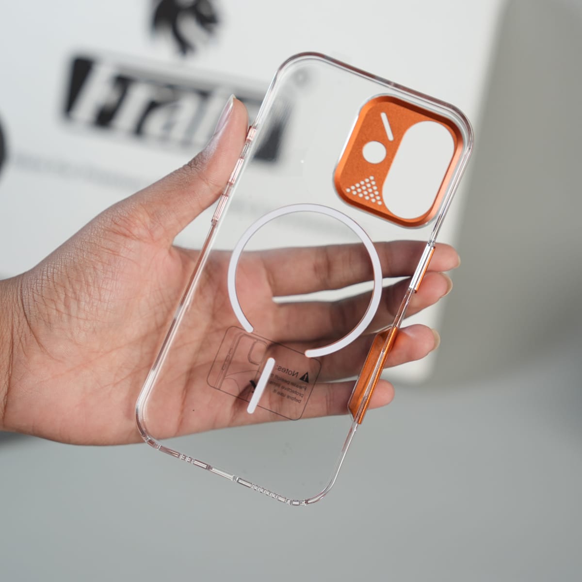 FRATO iPhone 17 Series iPhone 17 Frosted MagSafe Case with Metallic Camera Frame