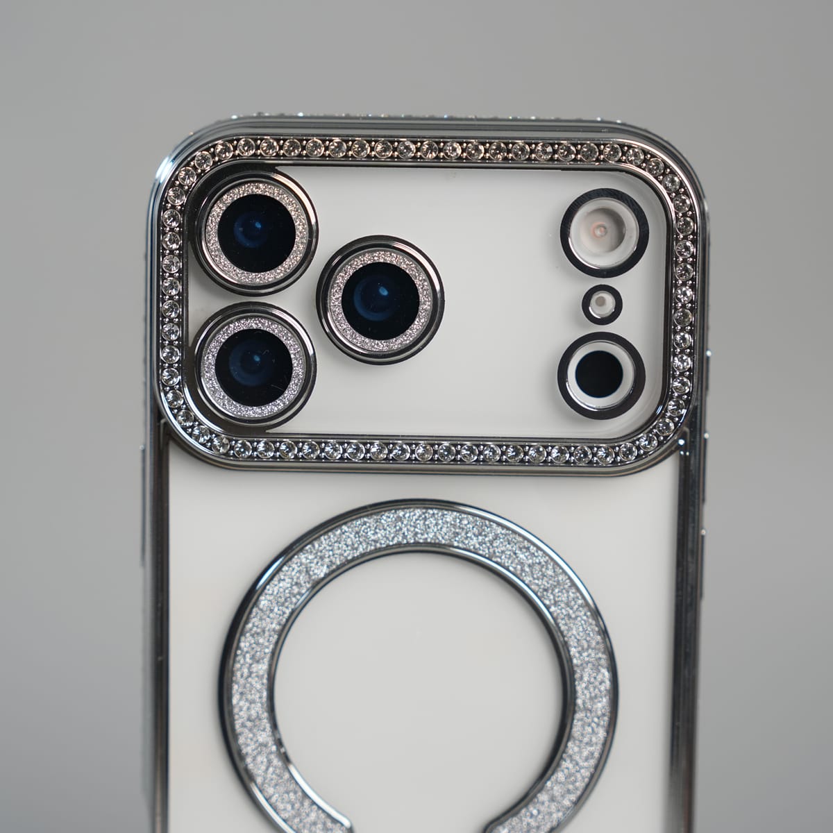 FRATO iPhone 17 Series iPhone 17 Series Luxury Crystal MagSafe Case with Rhinestone Camera Frame