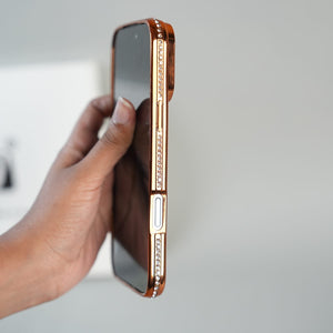 FRATO iPhone 17 Series iPhone 17 Series Luxury Crystal MagSafe Case with Rhinestone Camera Frame