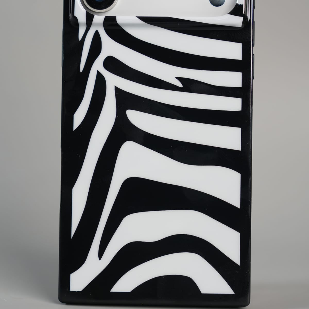 FRATO iPhone 17 Series iPhone 17 Series Premium Zebra Print Glossy Silicone Cover