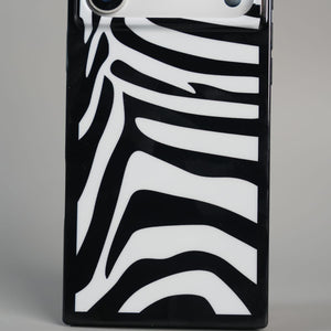 FRATO iPhone 17 Series iPhone 17 Series Premium Zebra Print Glossy Silicone Cover