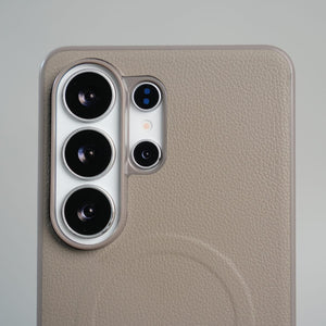 FRATO Samsung S26 Ultra Galaxy S26 Ultra Premium Leather Texture MagSafe Compatible Case with Raised Camera Protection
